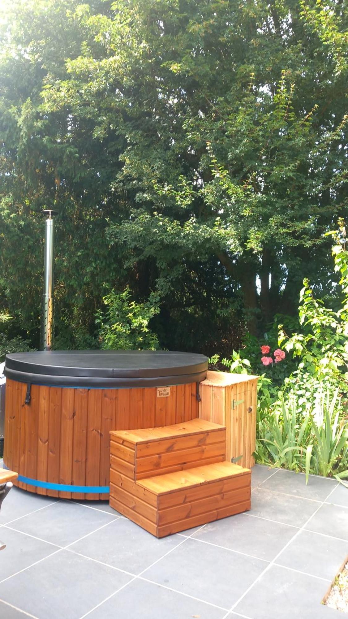 Le Cottage Exotique Du Lutin Many & Son Bain Nordique Saint-Christophe-Sur-Conde Екстериор снимка